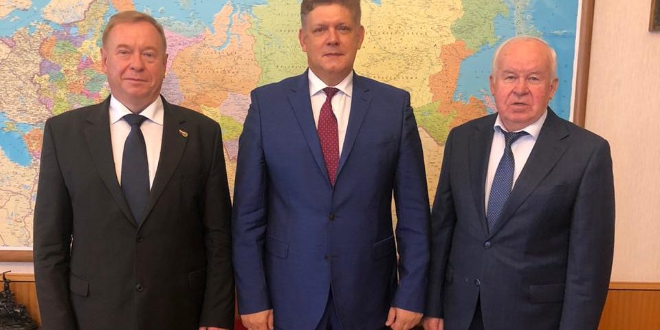 Состоялась встреча Председателя Профсоюза с помощником Президента РФ А.А. Серышевым