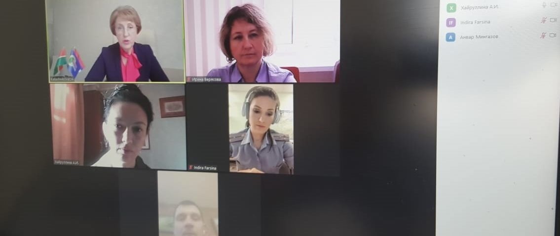 Рабочее совещание Председателя рескома Профсоюза Калашниковой О.А. с членами Молодежного Совета