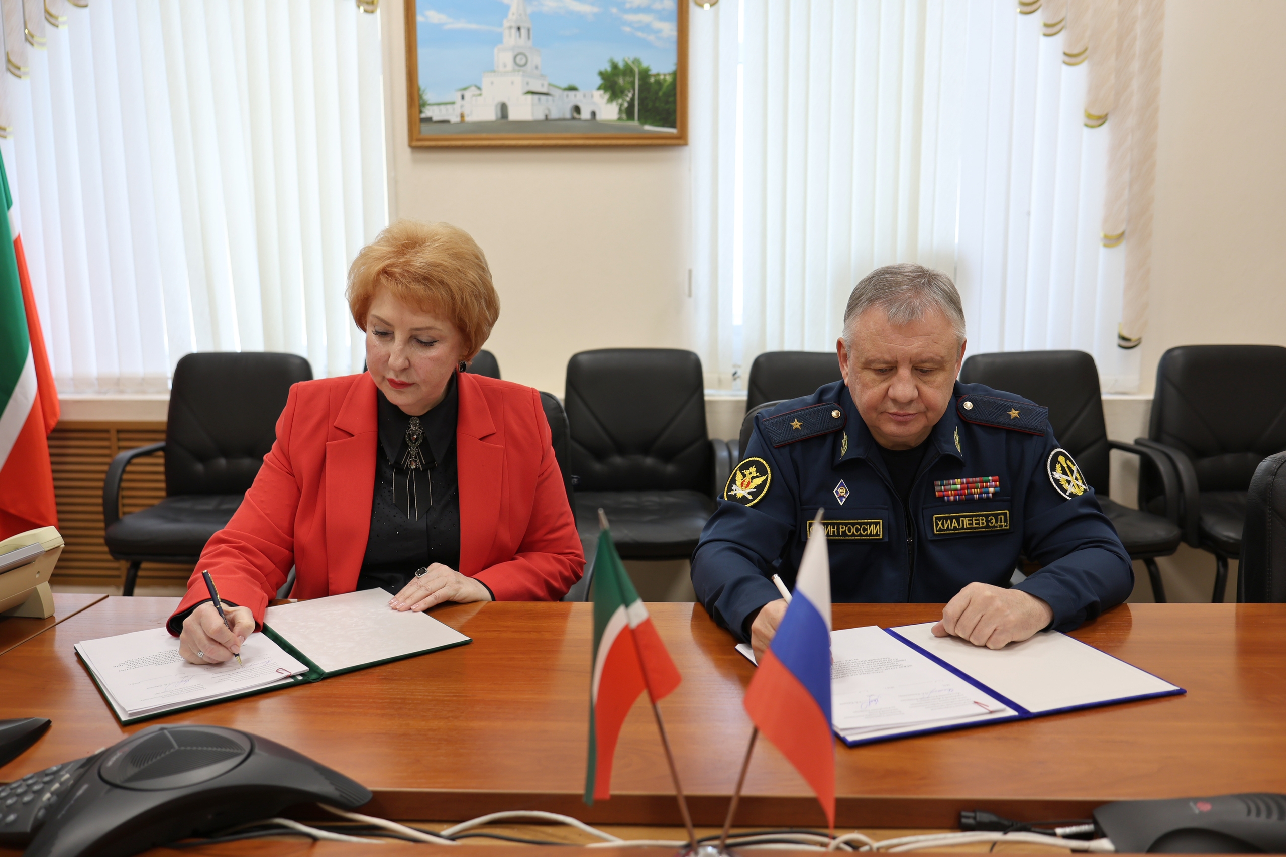 В УФСИН РОССИИ ПО РЕСПУБЛИКЕ ТАТАРСТАН СОСТОЯЛОСЬ ПОДПИСАНИЕ ОТРАСЛЕВОГО СОГЛАШЕНИЯ